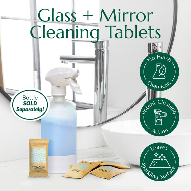 Glass + Mirror Cleaning Tablets